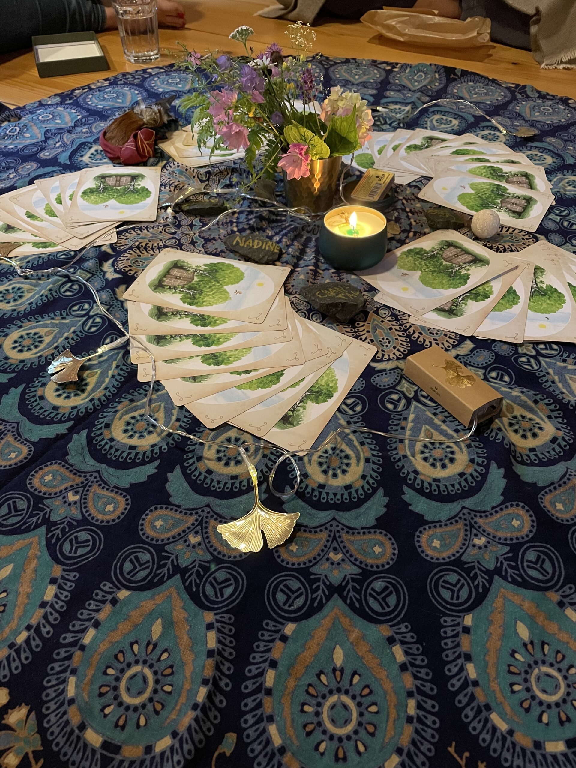 Kreis Ritual Frauenkreis Kerzenlicht